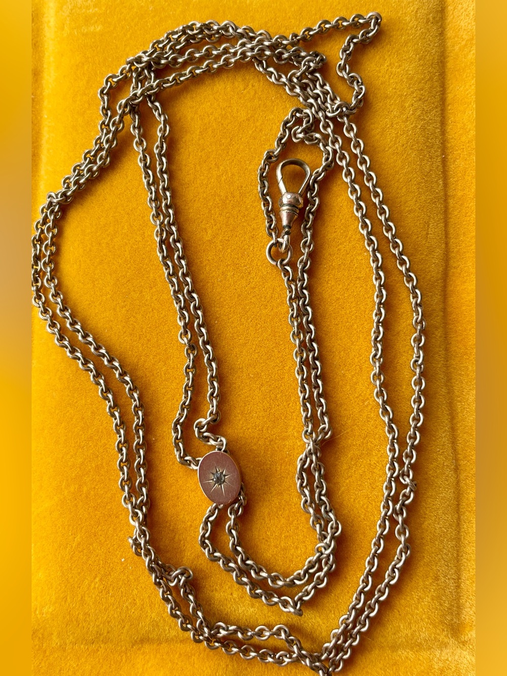 Antique Gold-filled Slide Chain Longuard